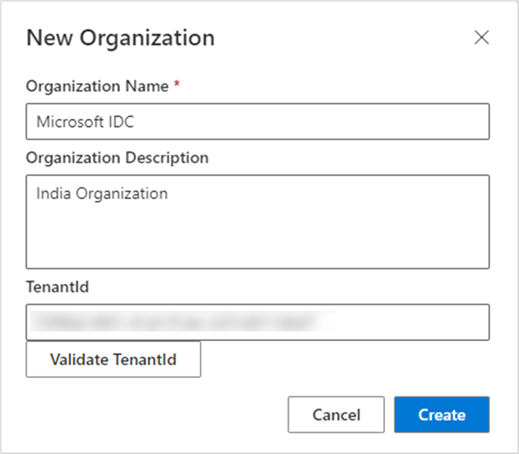 Add Org to Multi Tenant 3